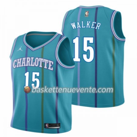 Maillot Basket Charlotte Hornet Kemba Walker 15 Jordan Classic Edition Swingman - Homme